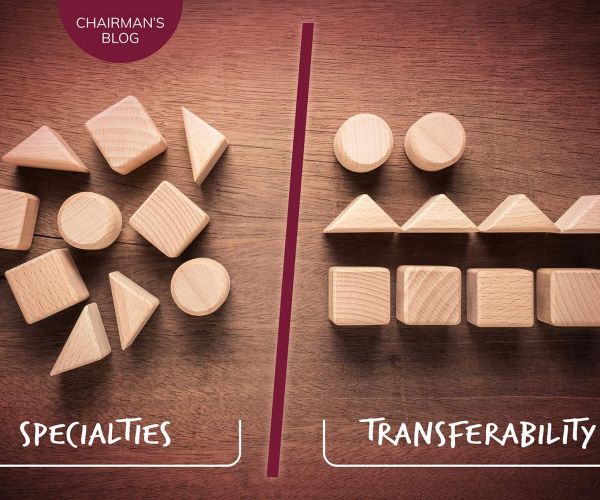 Do you have tremendous transferability?