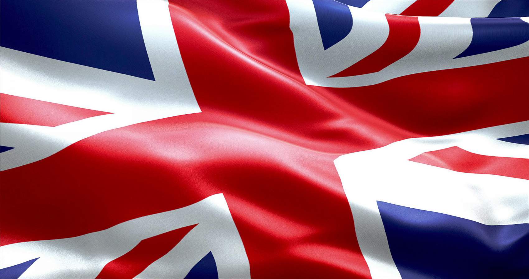 closeup of flag of Union Jack, uk england,  united kingdom flag